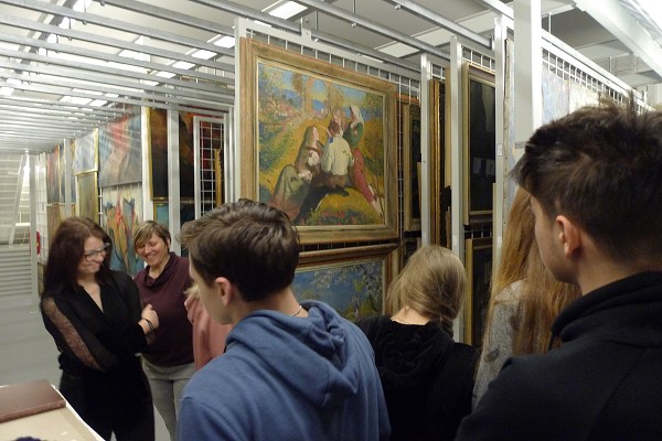 Návštěva vysokomýtské galerie