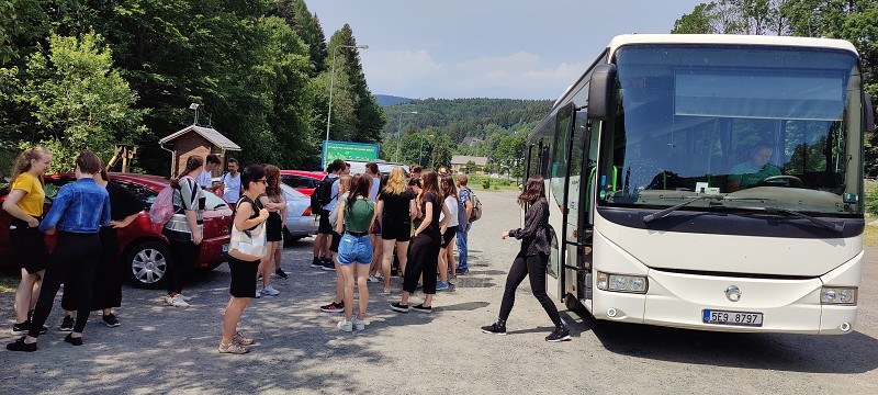 Exkurze 3, A, B na Dlouhé stráně