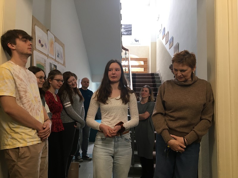 Odpočinkový prostor pro studenty