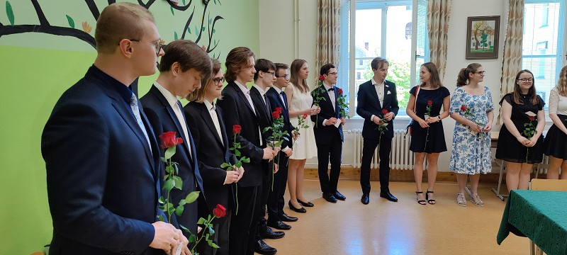Ukončení maturit 2022