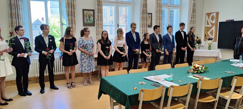 Ukončení maturit 2022