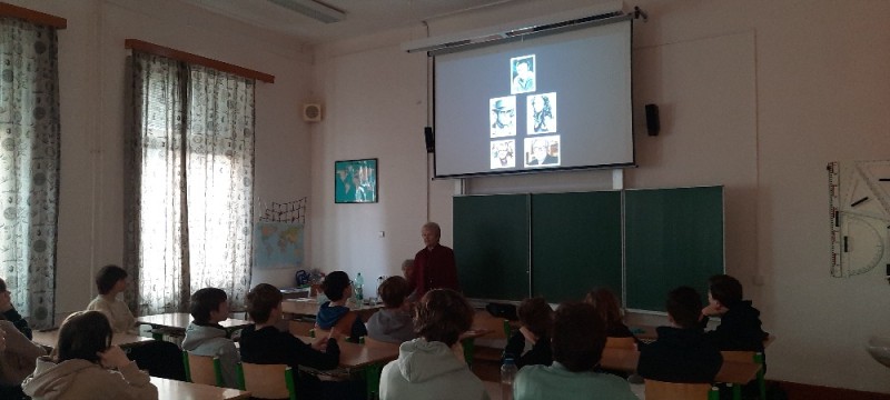 Beseda o holocaustu s p. Vidlákovou