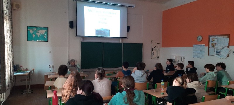 Beseda o holocaustu s p. Vidlákovou