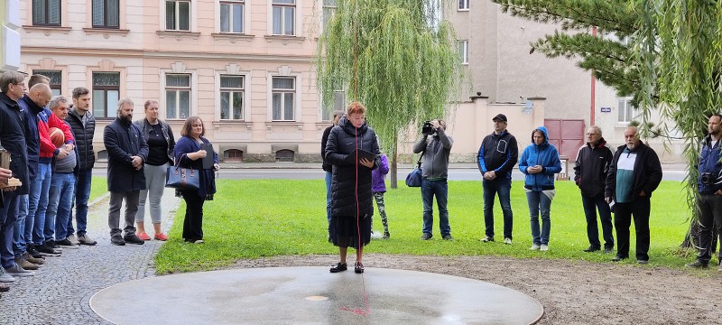 Odhalení basketbalového koše