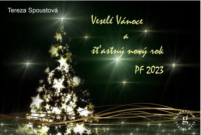 Vítězné návrhy vánočních přání 22