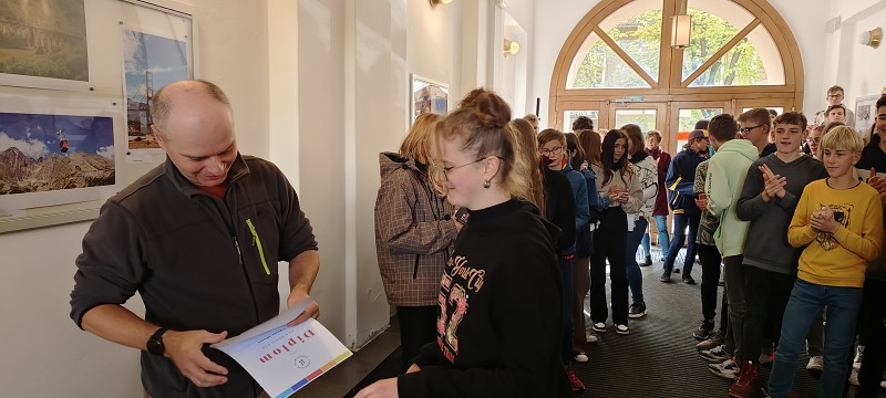 Vernisáž výstavy Otmarovo oko, Malování 22