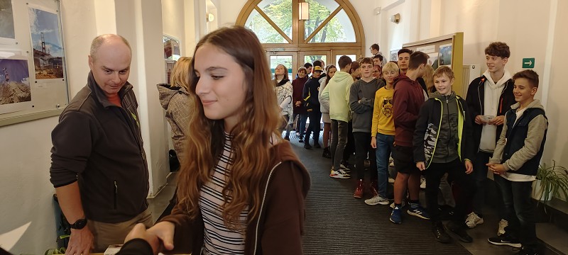 Vernisáž výstavy Otmarovo oko, Malování 22
