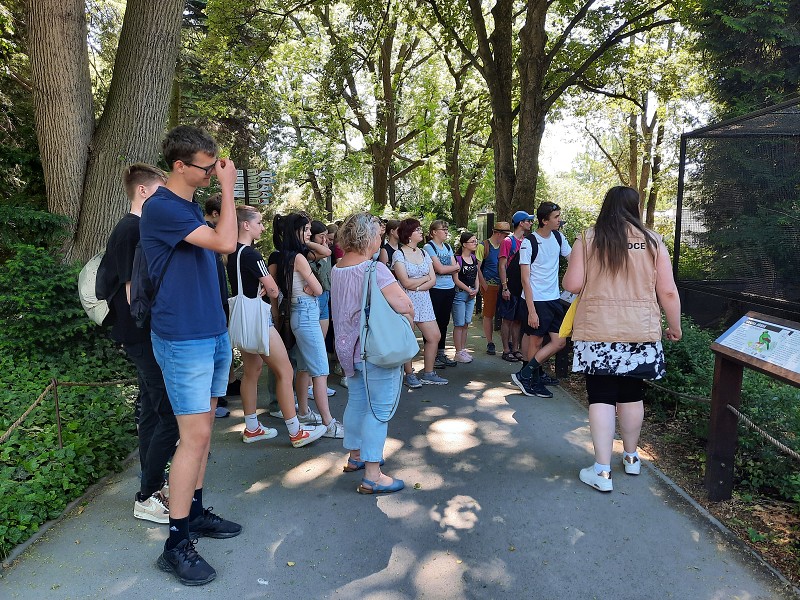 Exkurze 2. B do ZOO v Praze