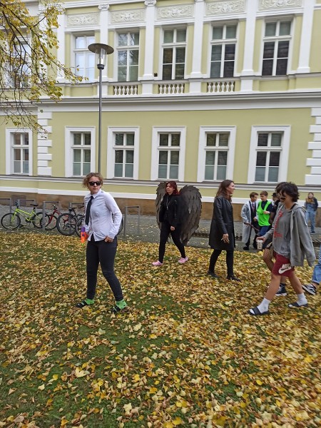 Haloween na gymnáziu