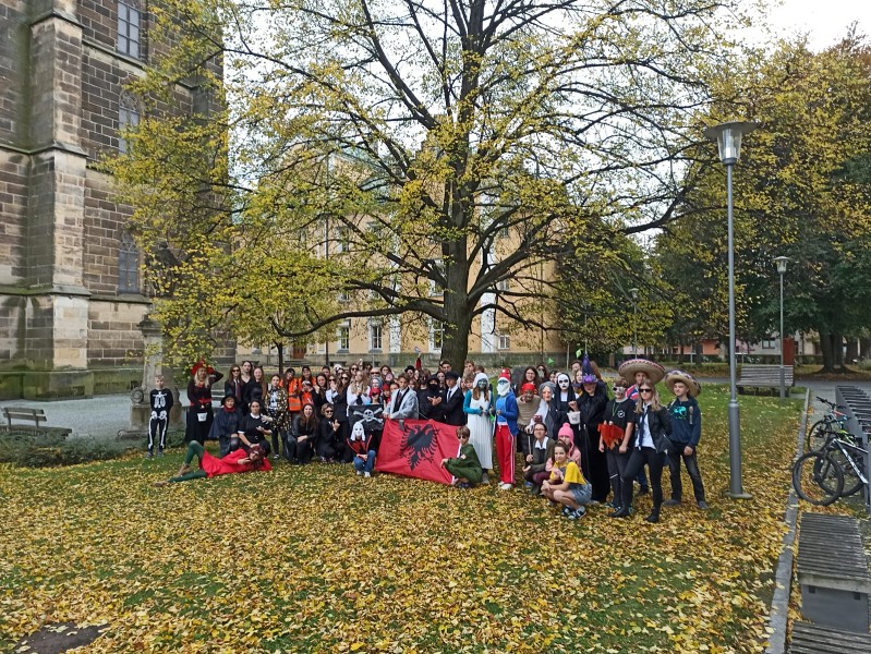 Haloween na gymnáziu