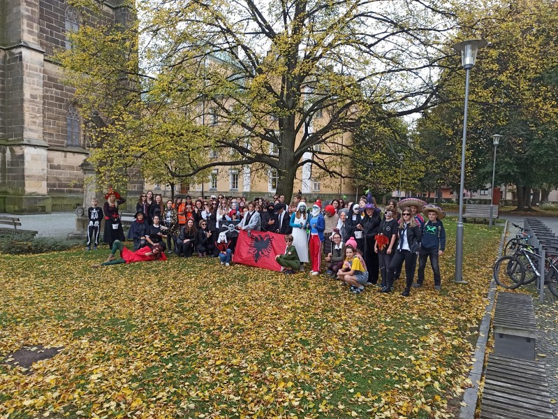 Haloween na gymnáziu