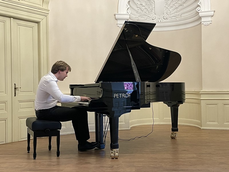 Pianista Matyáš Novák
