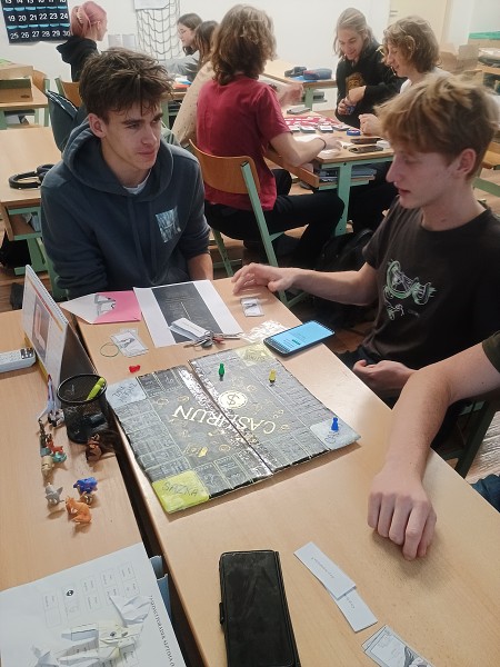 Deskové hry ve 3. ročníku