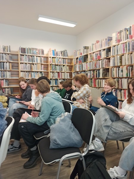 Návštěva Městské knihovny v Chocni